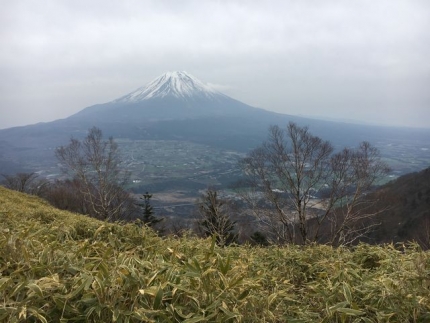 尾根からの富士山２