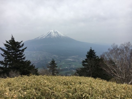尾根からの富士山