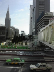 2013年3月の新宿駅南口