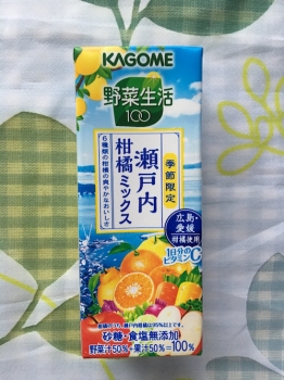 カゴメ　野菜生活１００　瀬戸内柑橘ミックス