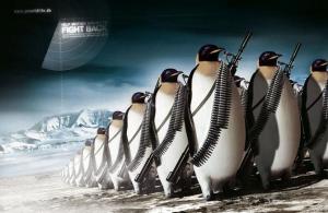 ペンギンの軍隊